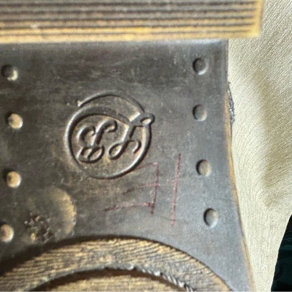 LUCKY BRAND Sz 8 Pewter Colour Pointy Toe Zipper Closure  Stacked Heel Booties - Picture 8 of 12